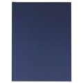 Universal Casebound Hardcover Notebook, Wide/Legal, Blue, 10.25x7.68, 150 Sheets UNV66352